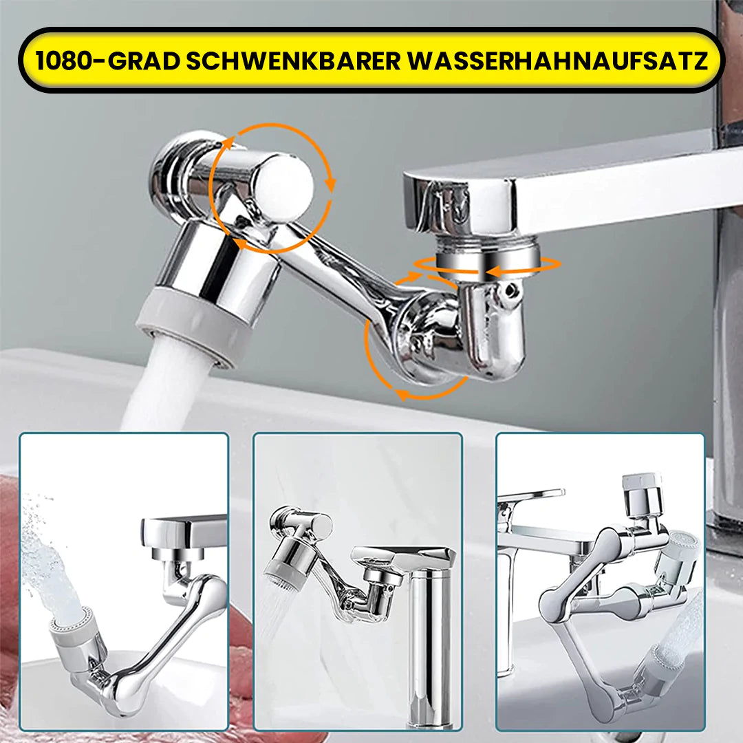 1080-GRAD WASSERHAHNAUFSATZ